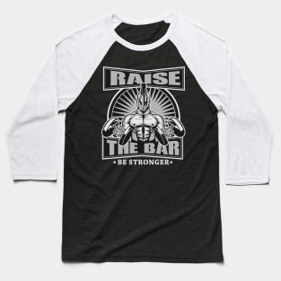 SPARTAN RAISE THE BAR Baseball T-Shirt